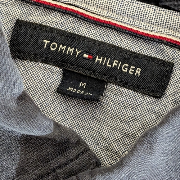 Tommy Hilfiger Gray Casual Button Down Shirt - Picture 3 of 4